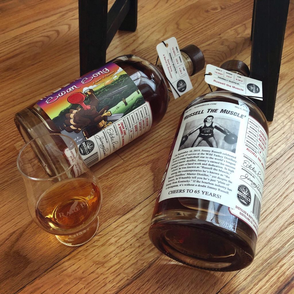 Swan Song and Russell the Muscle