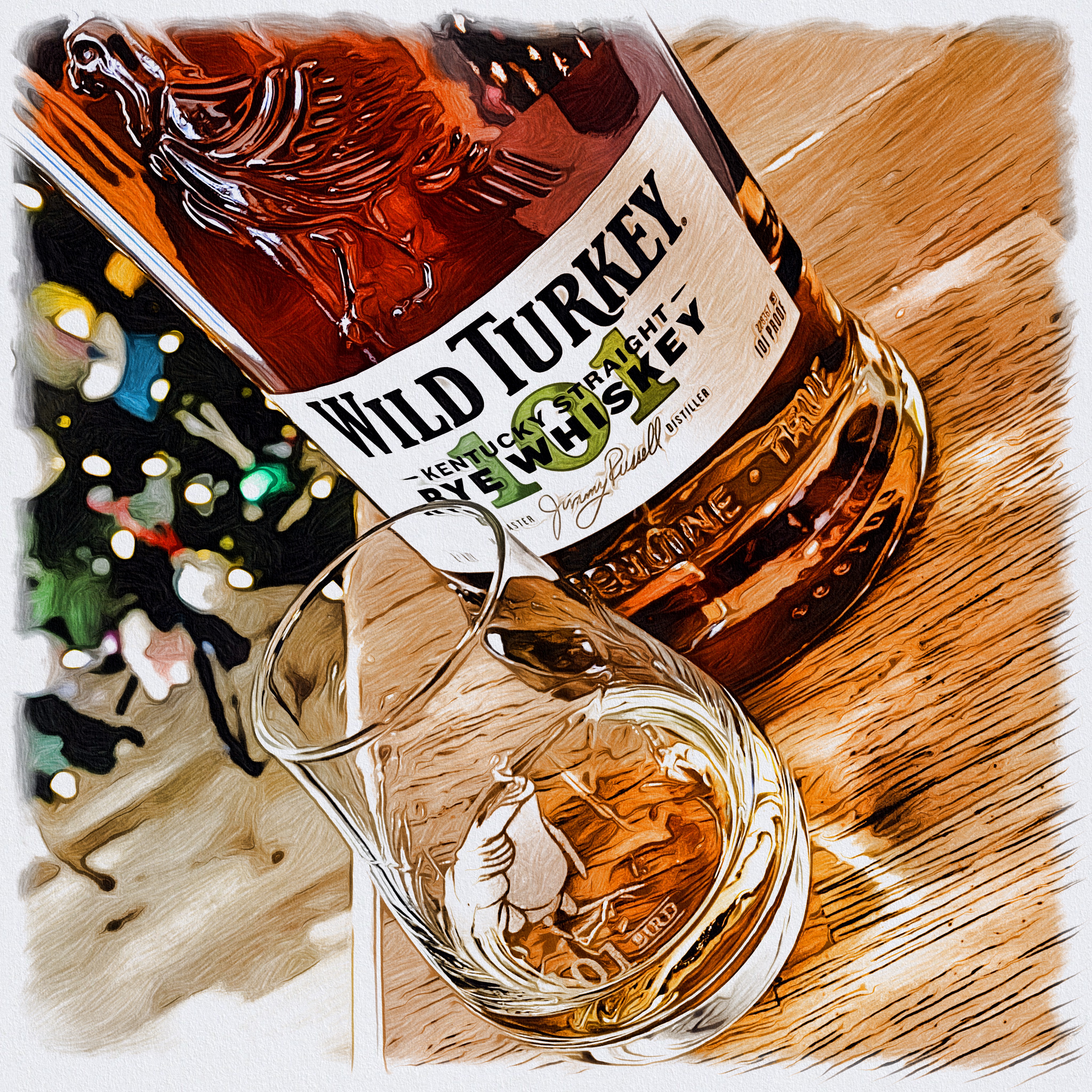 ウイスキー WILD TURKEY RYE 750ml 56.1% Wild Turkey 101 Rye - 750 ML - Downtown Wine + Spirits