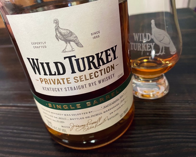 Wild Turkey Private Selection Rye – Rare Bird 101