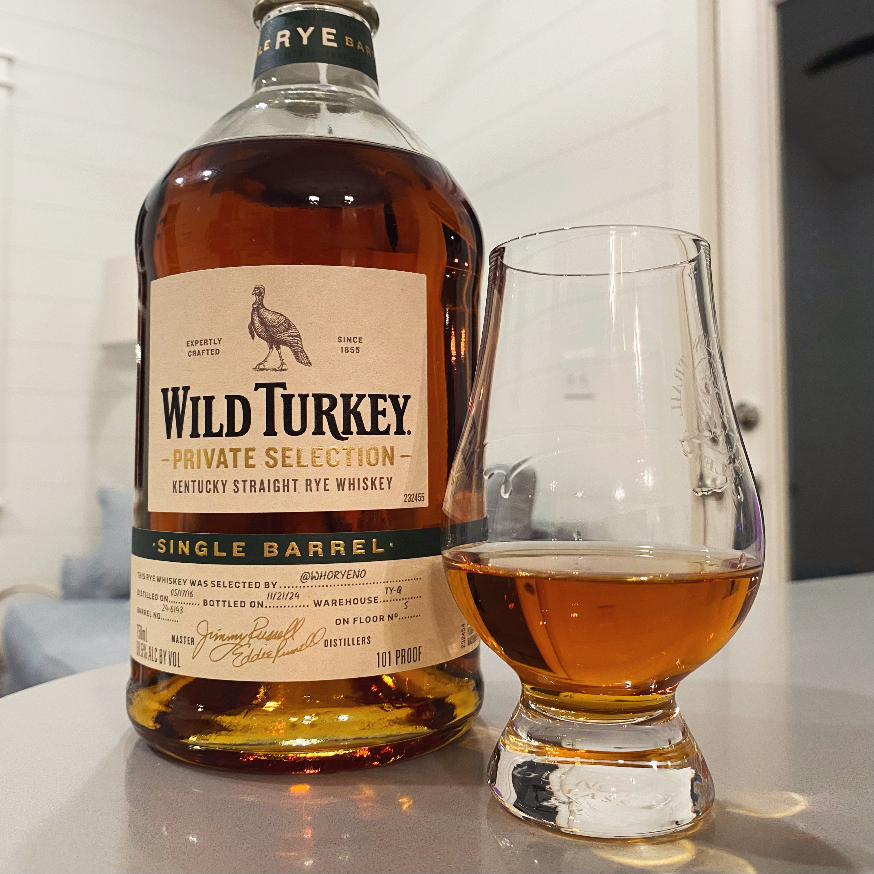 Wild Turkey Private Selection Rye: 