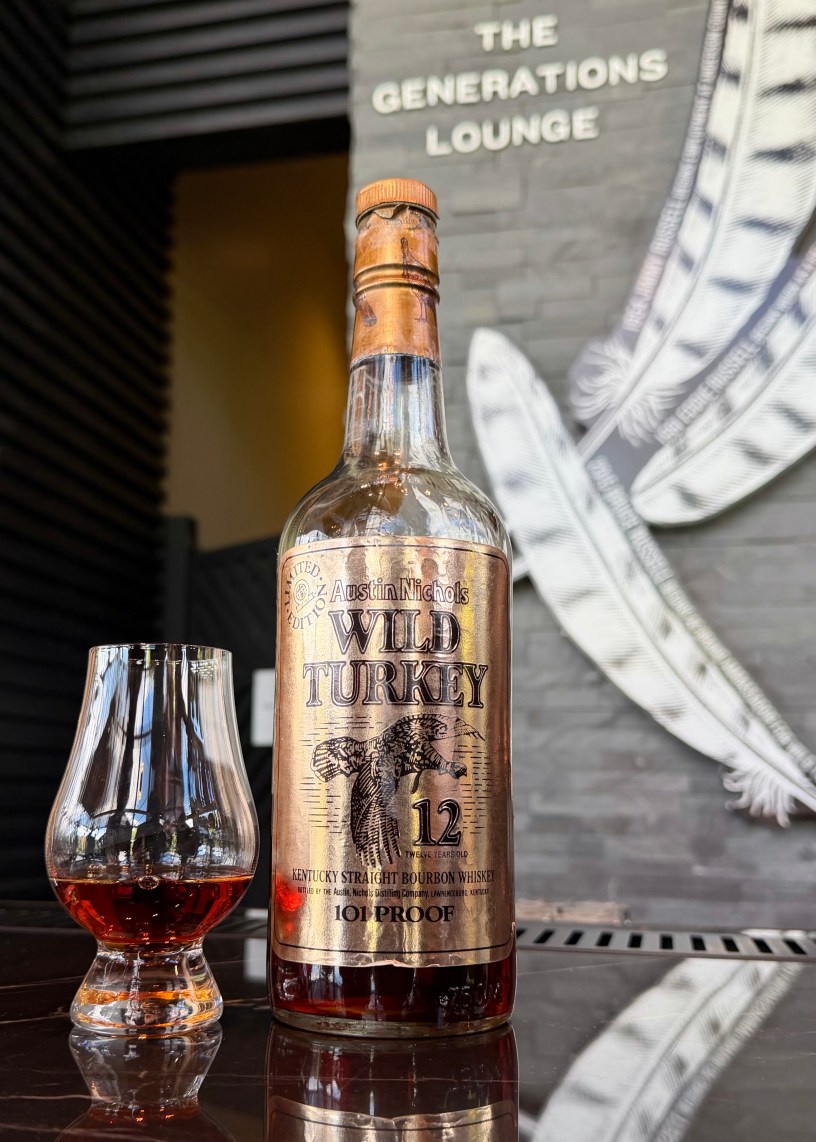 Wild Turkey 101 12-Year Cheesy Gold Foil